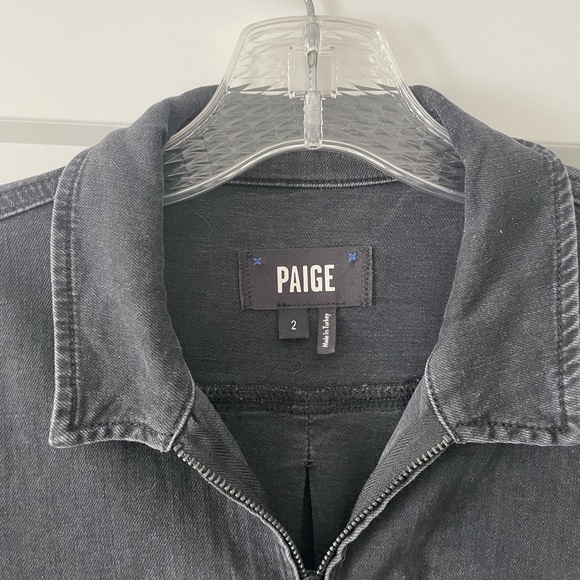 Revolve Paige Denim Black Jett jumpsuit - Picture 5 of 6